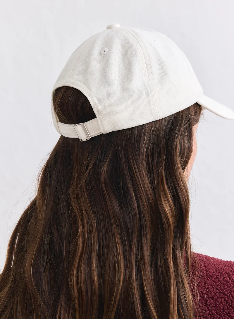 Cream Campus Cap