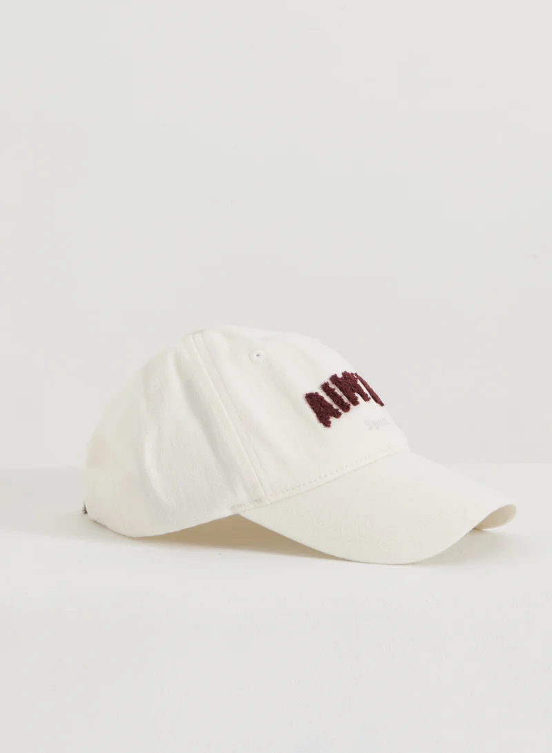 Cream Campus Cap