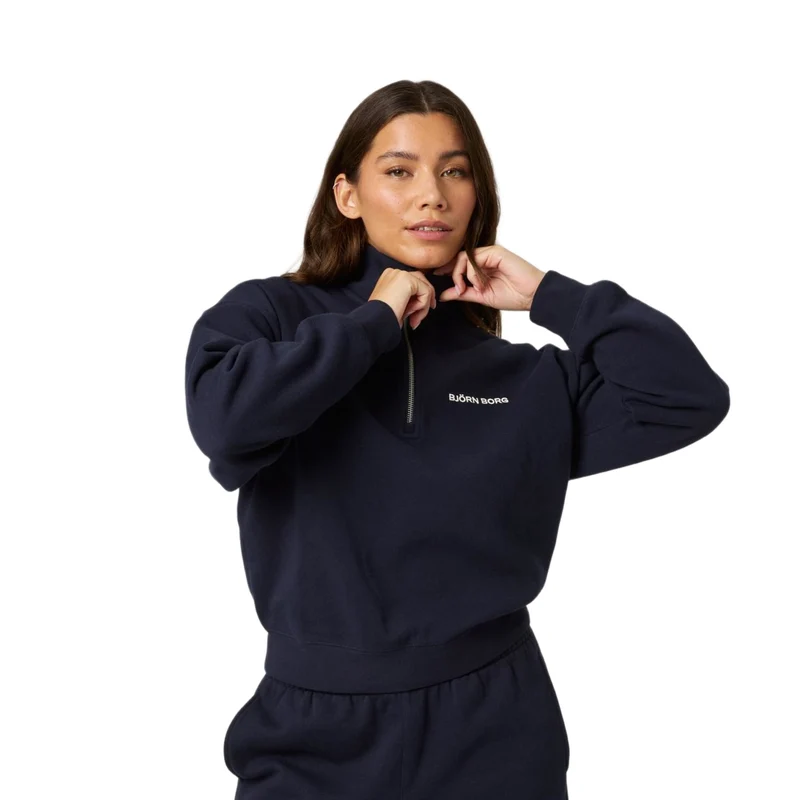 Björn Borg Borg Halfzip Sweatshirt Night Sky