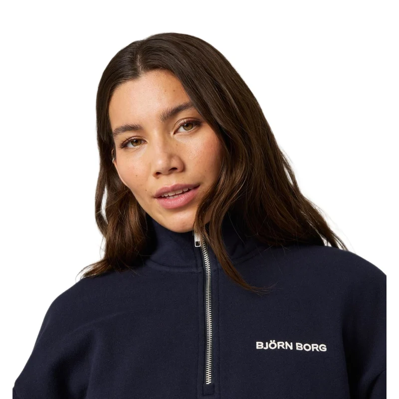Björn Borg Borg Halfzip Sweatshirt Night Sky