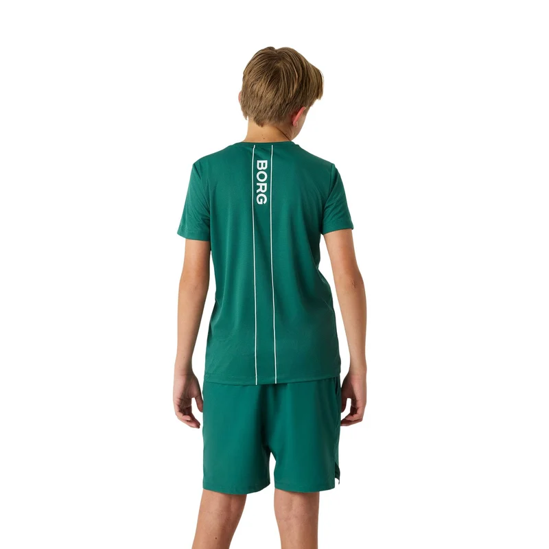 Björn Borg Ace Light T-shirt JR Poseidon Green