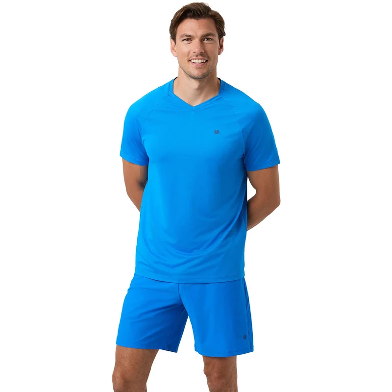 Björn Borg Ace V-Neck T-Shirt Blue