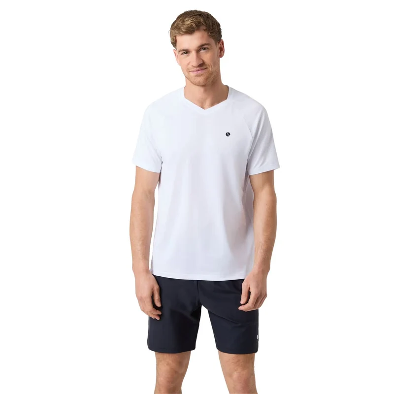 Björn Borg Ace V-Neck T-Shirt White