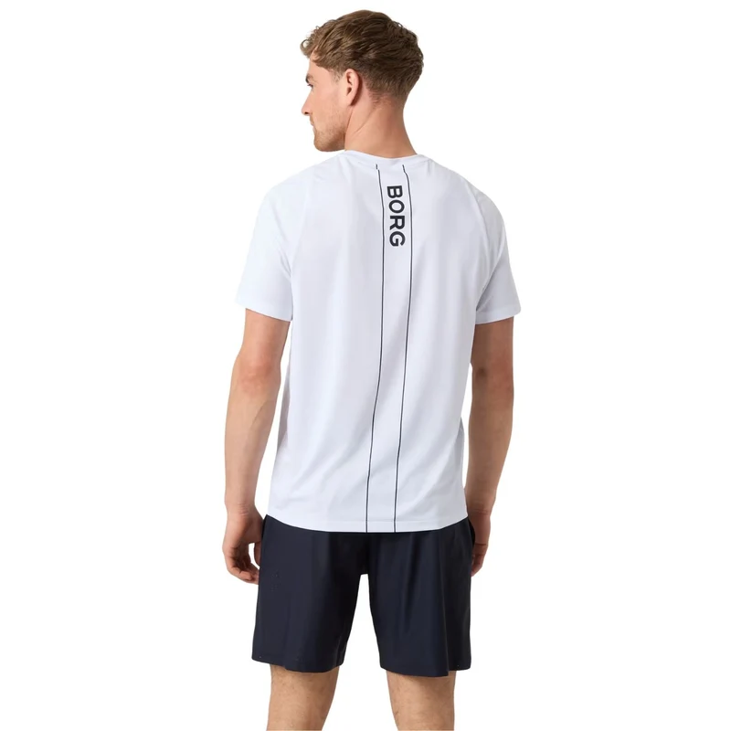 Björn Borg Ace V-Neck T-Shirt White