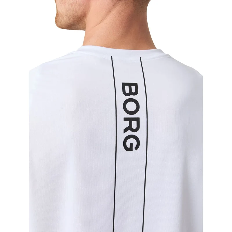 Björn Borg Ace V-Neck T-Shirt White
