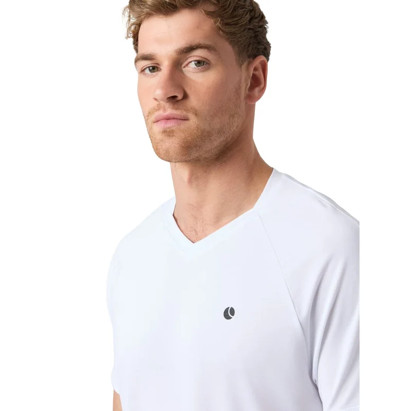 Björn Borg Ace V-Neck T-Shirt White