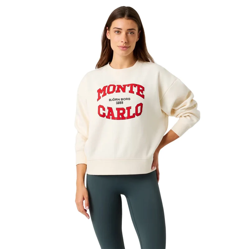 Björn Borg Boyfriend Sweatshirt Tofu