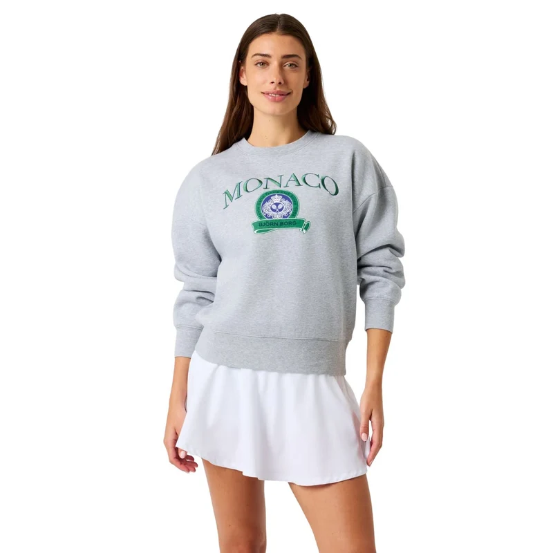 Björn Borg Boyfriend Sweatshirt Grey