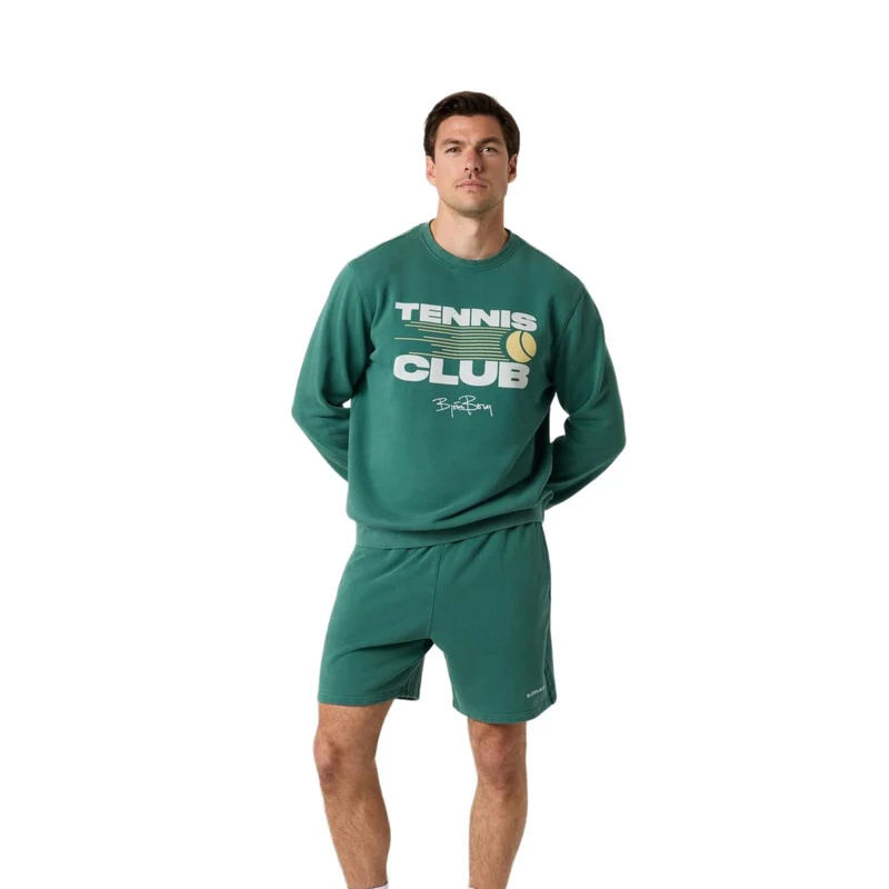 Björn Borg Classic Print Sweatshirt Mallard Green