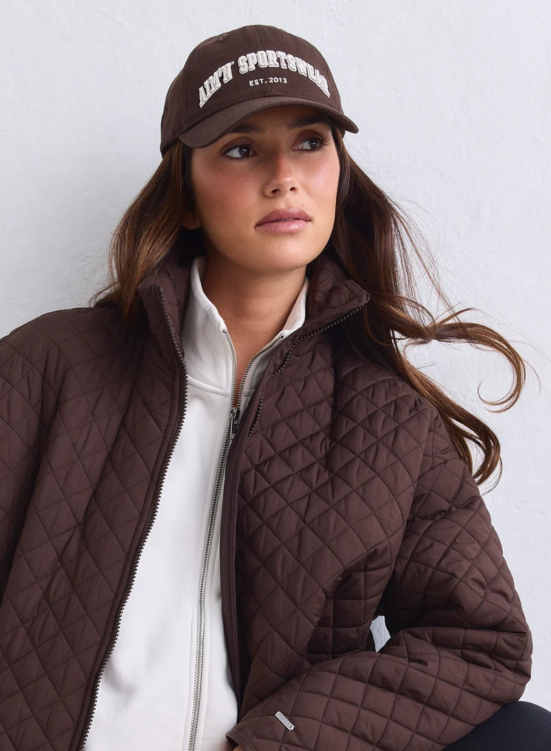 Chocolate Varsity Cap