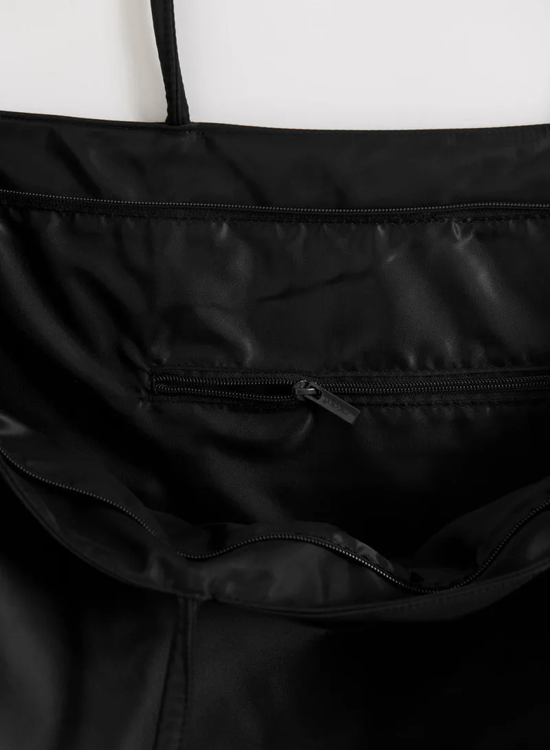 Black Nylon Weekend Bag
