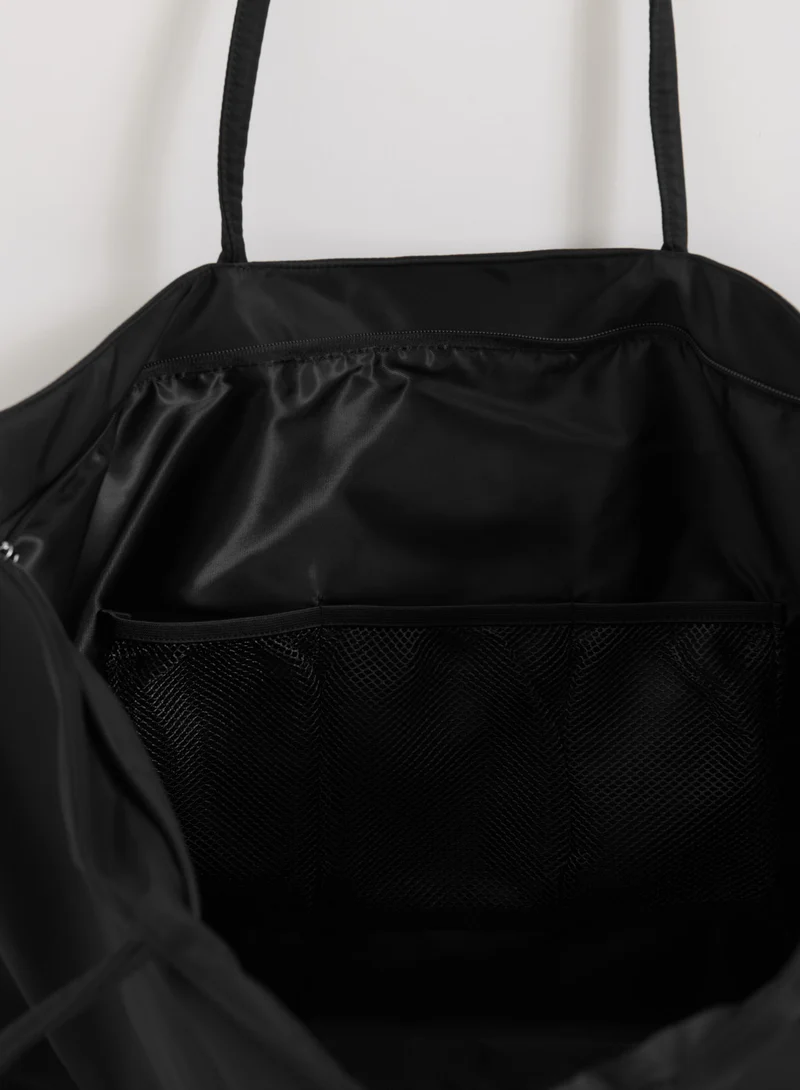 Black Nylon Weekend Bag