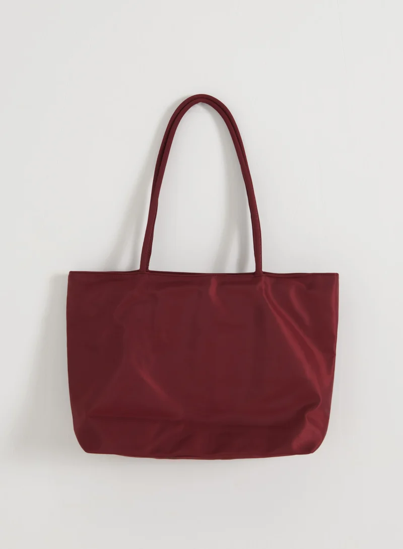 Merlot Nylon Tote Bag
