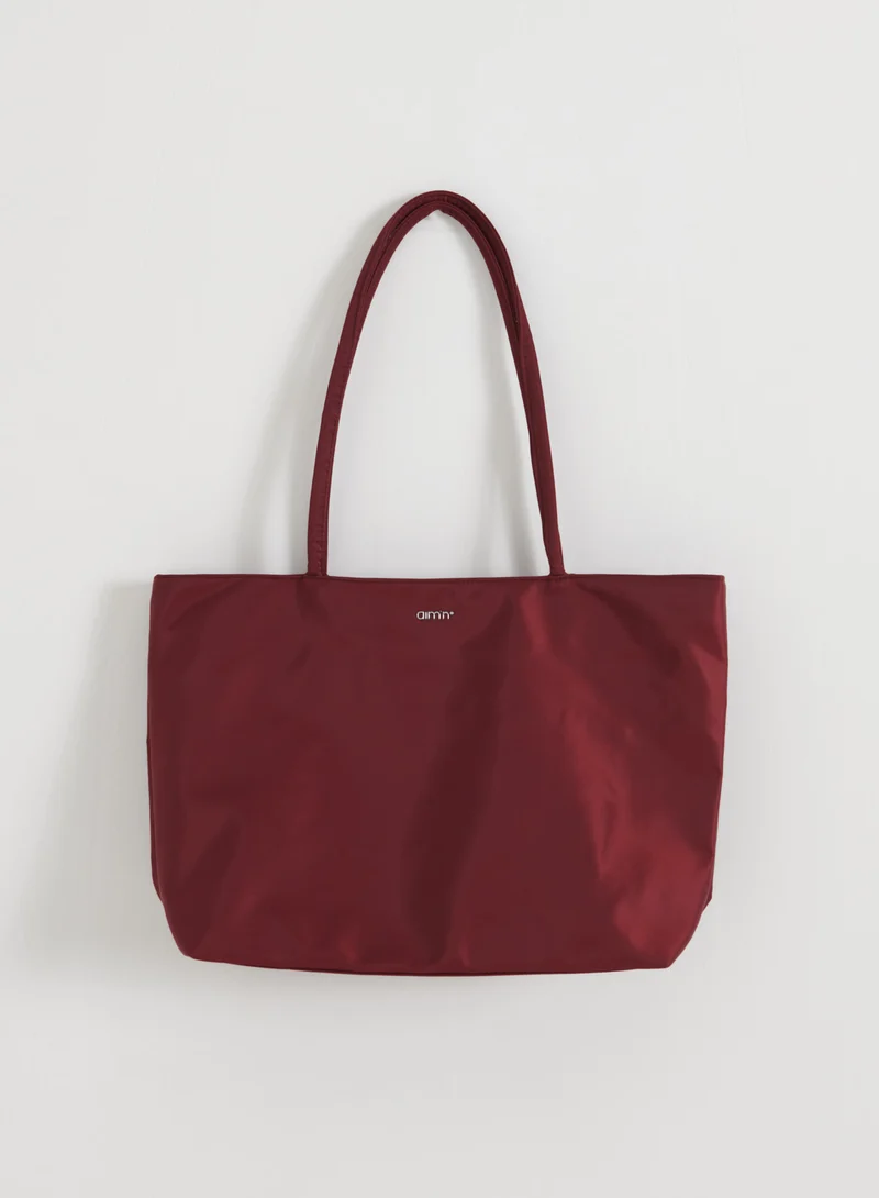 Merlot Nylon Tote Bag