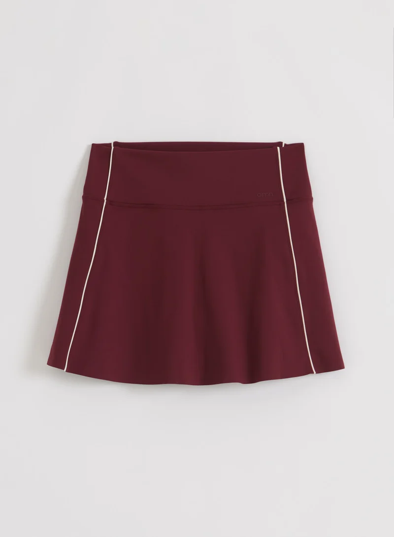 Merlot Sense Contrast Skort