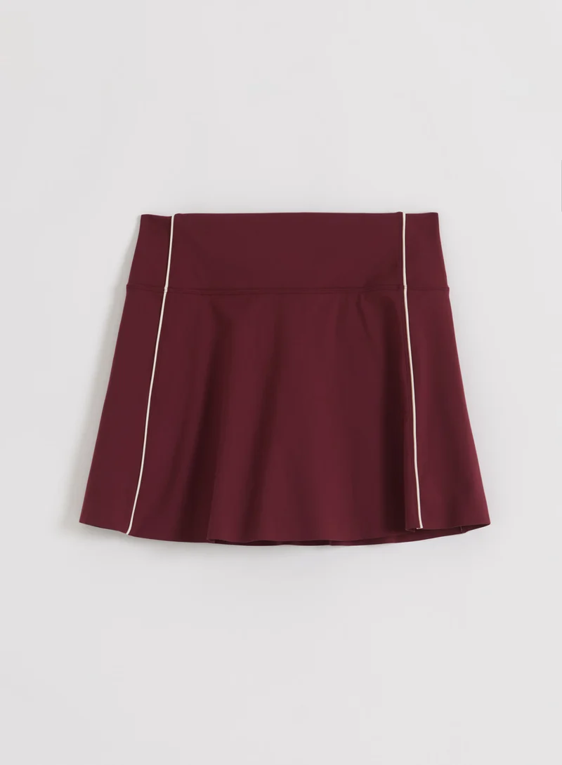 Merlot Sense Contrast Skort