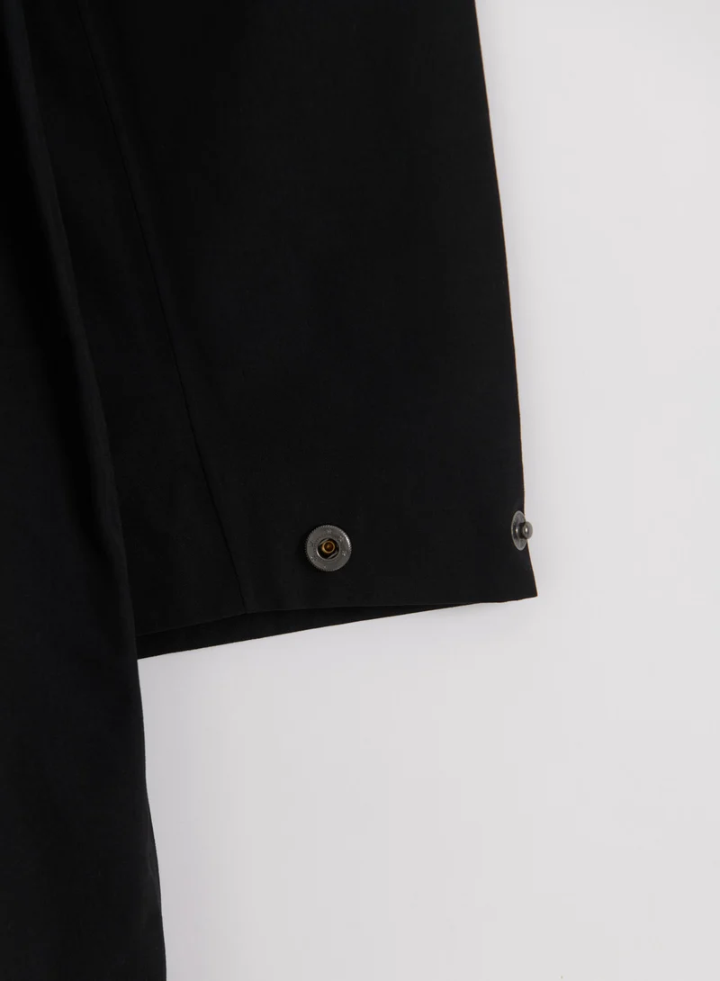 Black Waterproof Coat