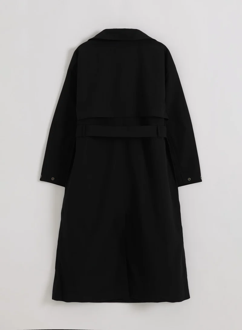 Black Waterproof Coat