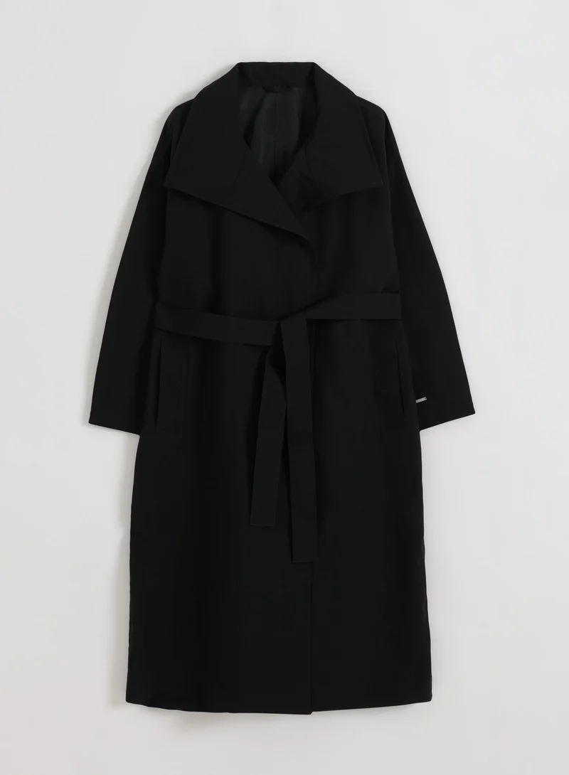 Black Waterproof Coat
