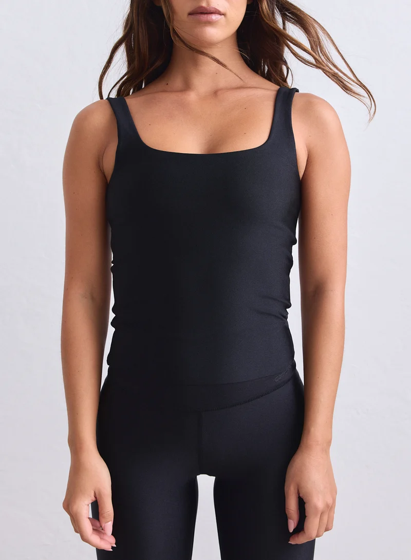 Black Shimmer Singlet