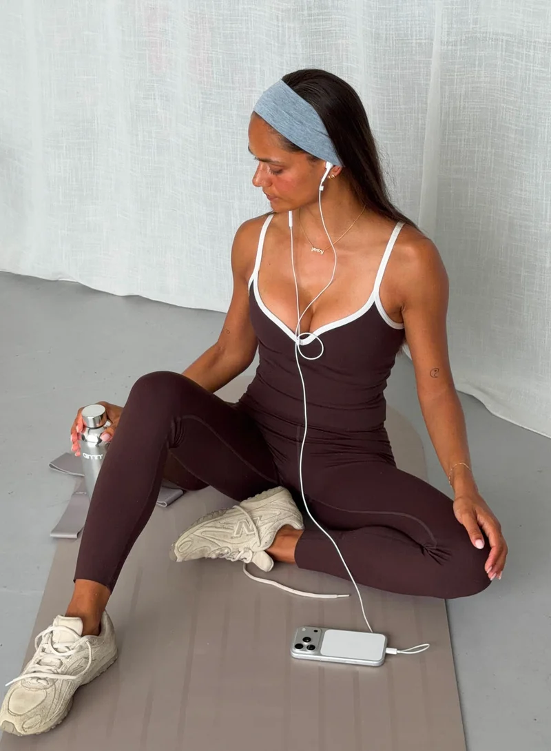 Chocolate Sense Contour Singlet