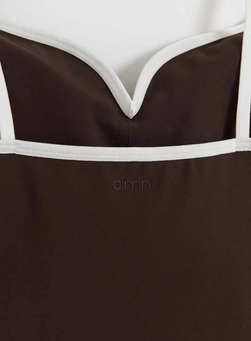Chocolate Sense Contour Singlet