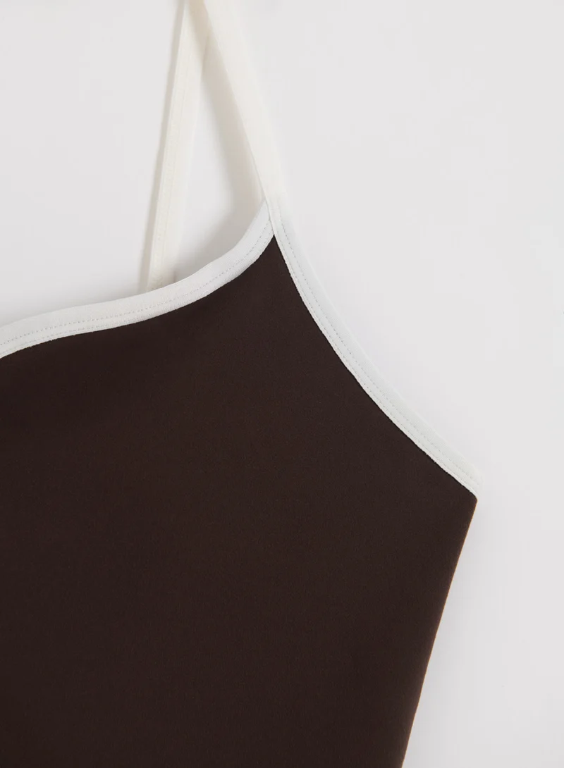 Chocolate Sense Contour Singlet