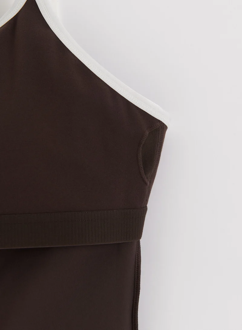 Chocolate Sense Contour Singlet