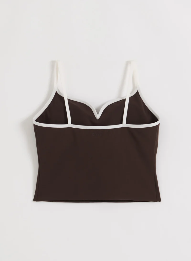 Chocolate Sense Contour Singlet