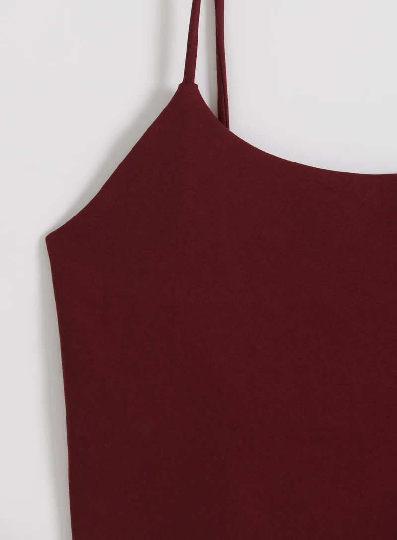 Merlot Shape Seamless Strap Singlet
