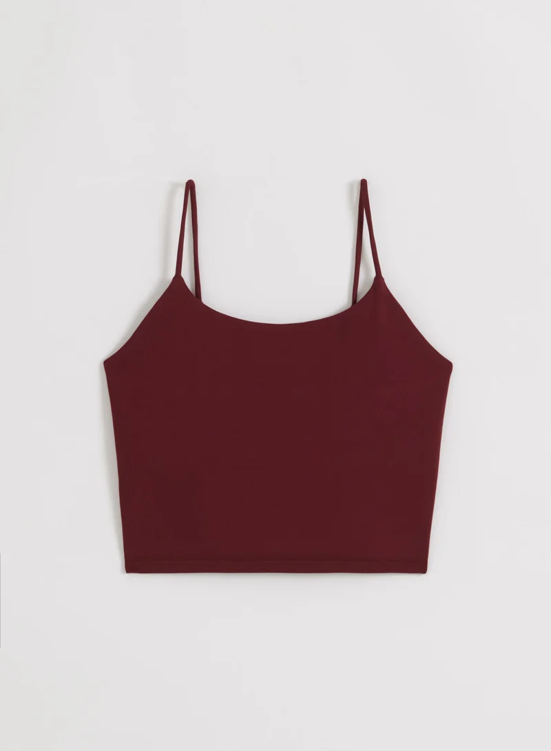 Merlot Shape Seamless Strap Singlet
