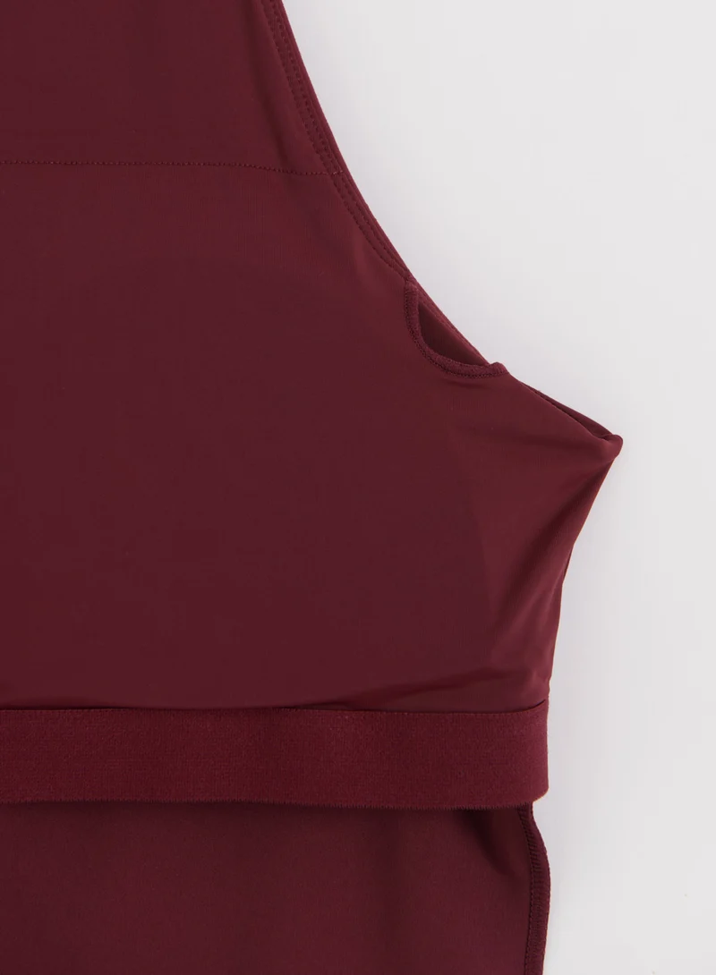Merlot Sense Halter Bralette