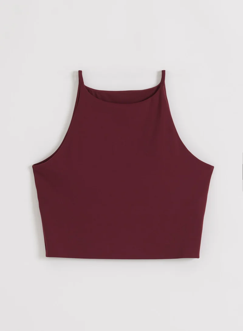 Merlot Sense Halter Bralette
