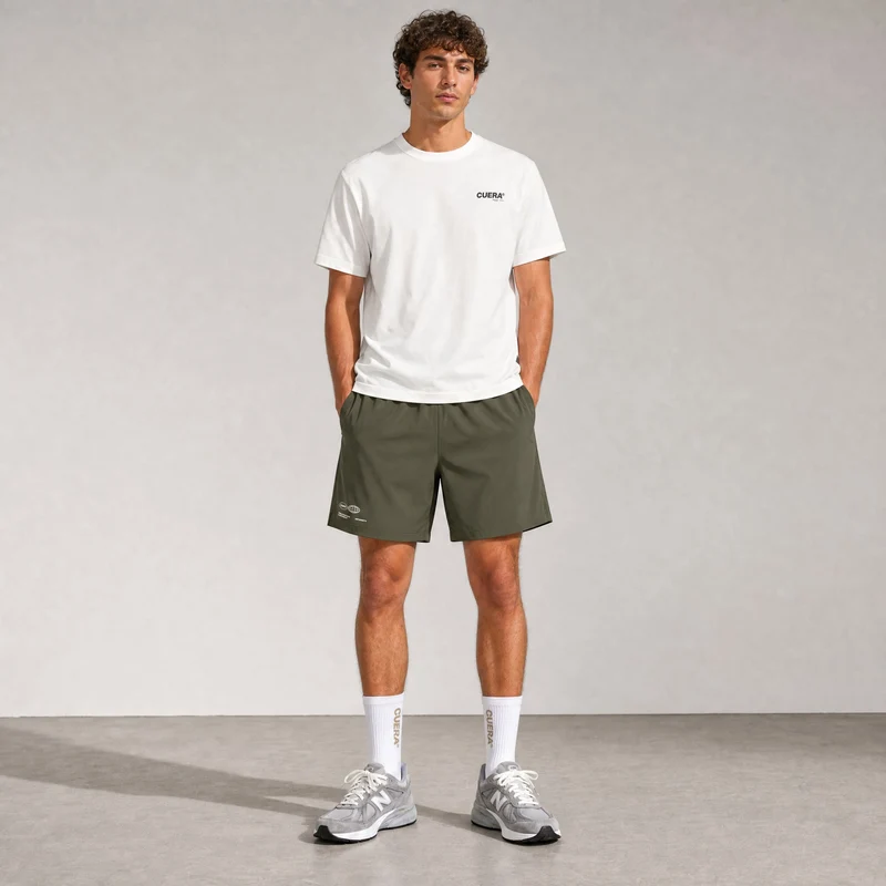 Herren Active Globe Shorts - Army