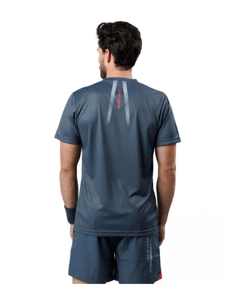 Drop Shot Shirt Grau/Rot