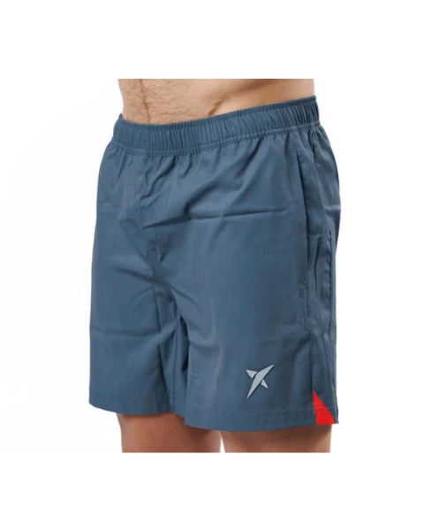 Drop Shot Short Grau/Rot