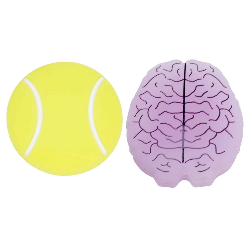 String Things Tennisball,Brain Dämpfer Im Doppelpack-Mehrfarbig