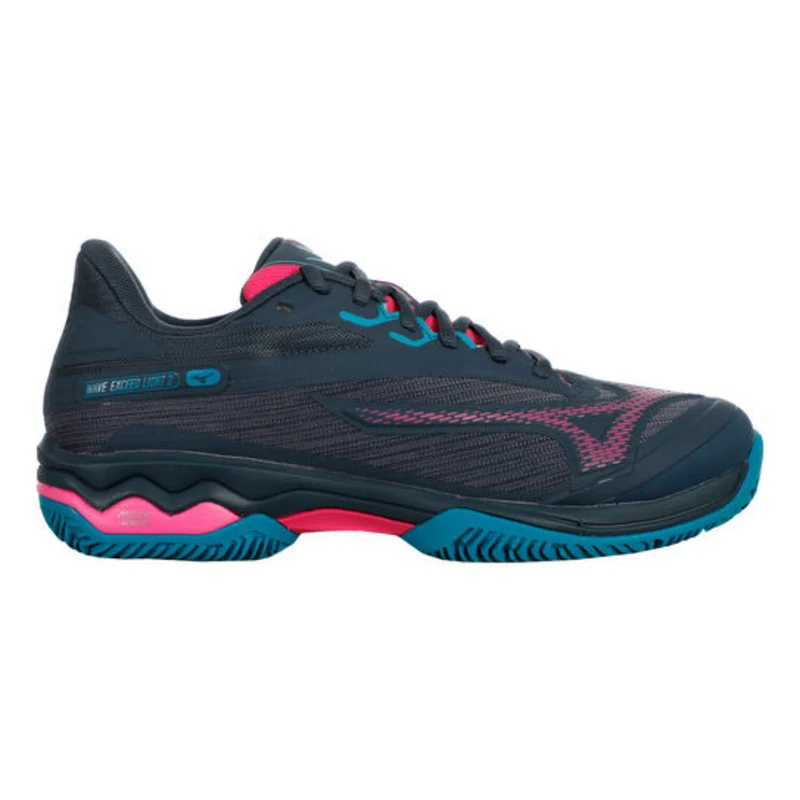 Mizuno Padelschoen Tennisschoen Wave Exceed Light 2 Padel Dames Blauw
