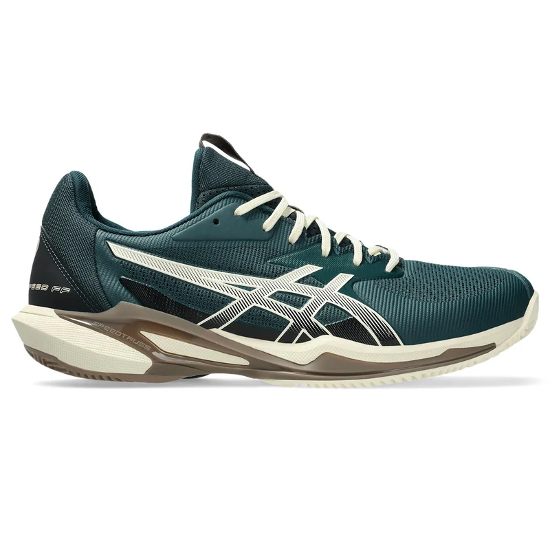 Asics Tennisschoen Solution Speed FF 3 Clay Heren Groen - Wit