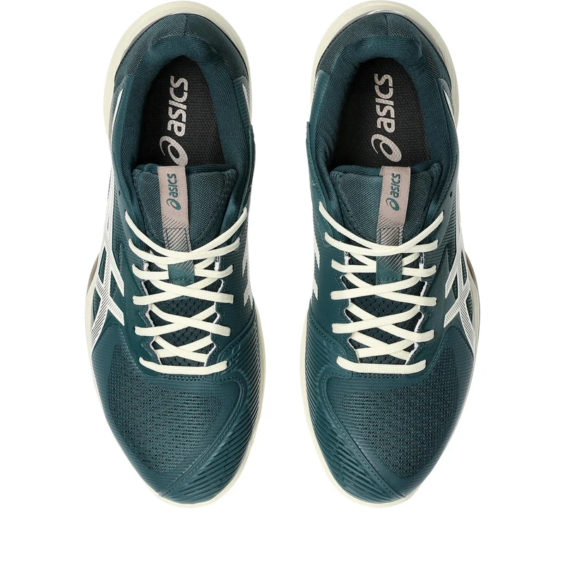 Asics Tennisschoen Solution Speed FF 3 Clay Heren Groen - Wit