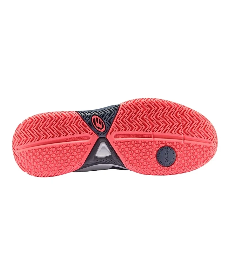 Bullpadel Padelschoen Tennisschoen Next Hybrid Pro Dames Grijs