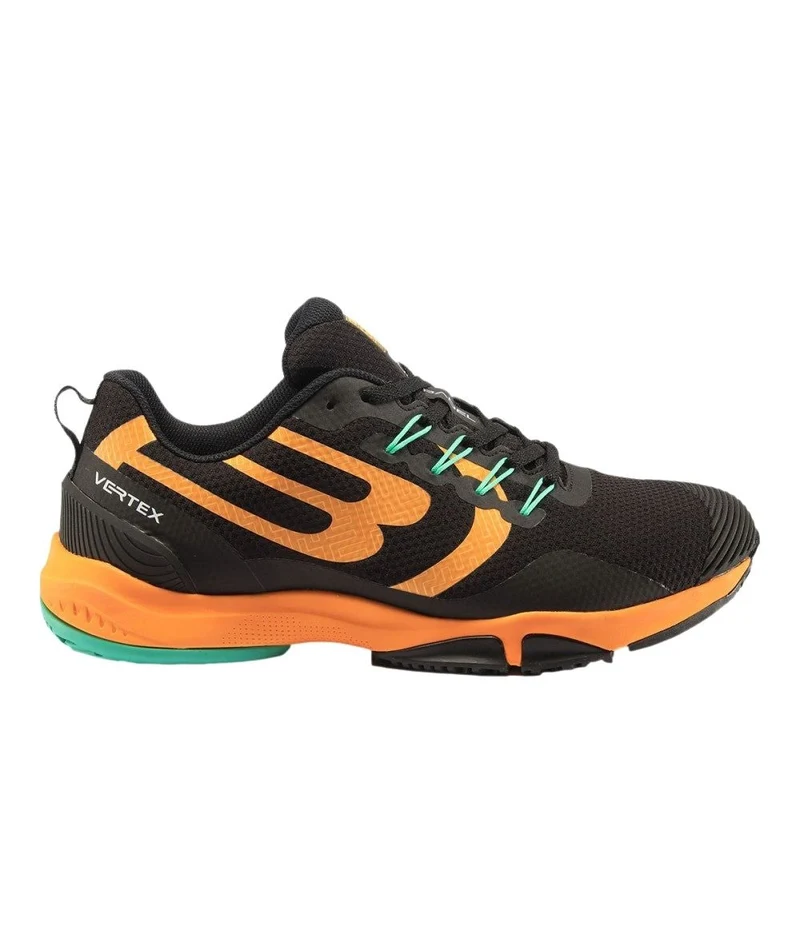Bullpadel Padel schoen Tennisschoen Vertex Hybrid 22V Heren Zwart
