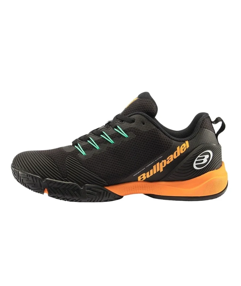 Bullpadel Padel schoen Tennisschoen Vertex Hybrid 22V Heren Zwart