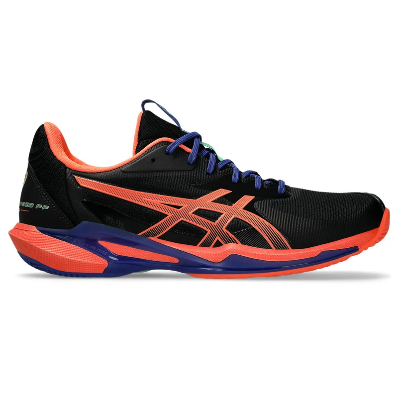 Asics Padelschoen Solution Speed FF 3 Padel Heren Zwart - Coral