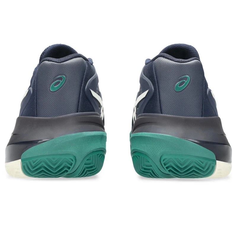 Asics Tennisschoen Gel Resolution X Clay Heren Navy / Groen