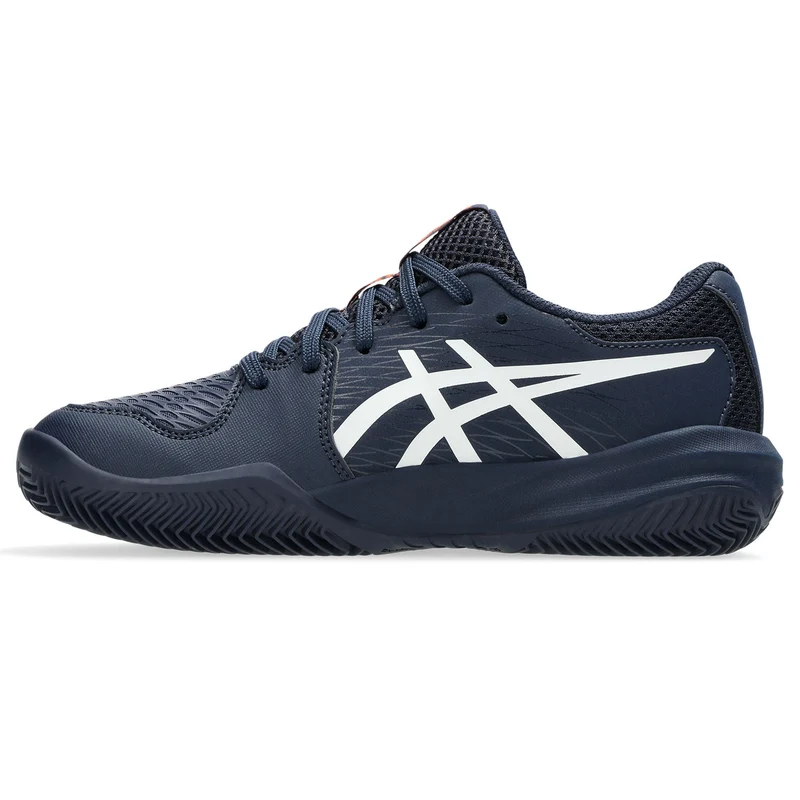 Asics Tennisschoen Gel Resolution X GS Clay Junior Navy