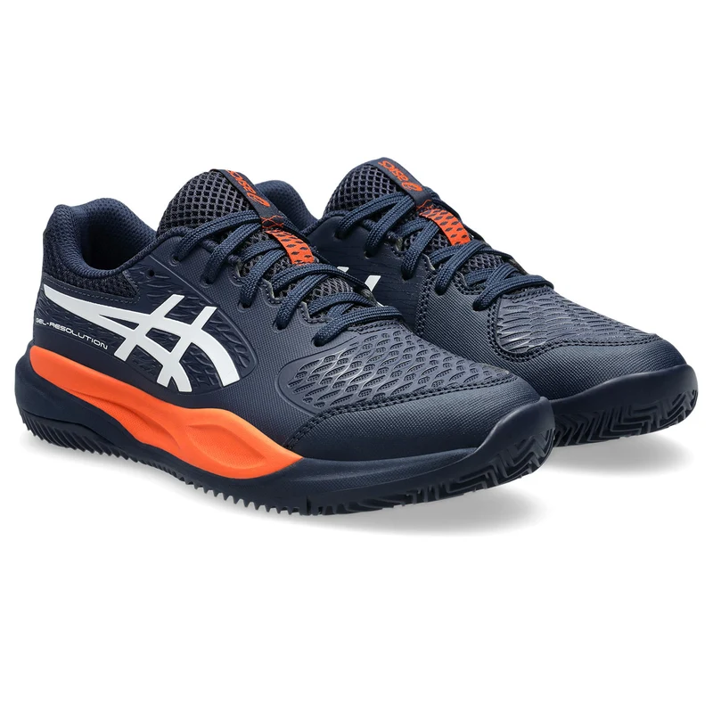 Asics Tennisschoen Gel Resolution X GS Clay Junior Navy