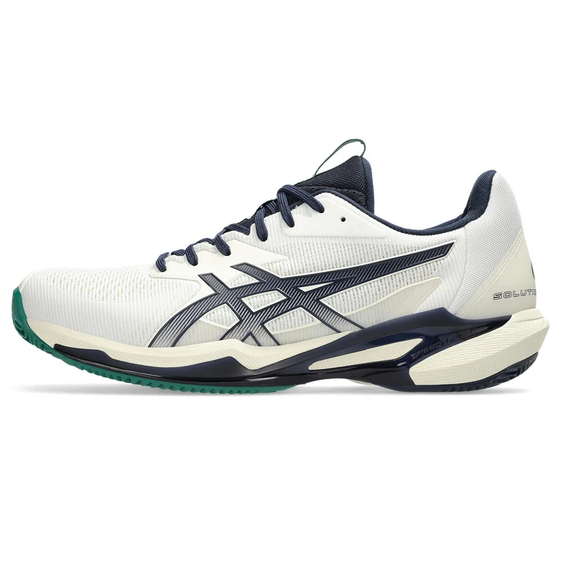 Asics Tennisschoen Solution Speed FF 3 Clay Heren Wit Groen