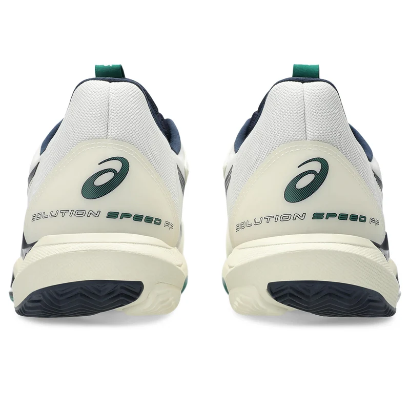 Asics Tennisschoen Solution Speed FF 3 Clay Heren Wit Groen