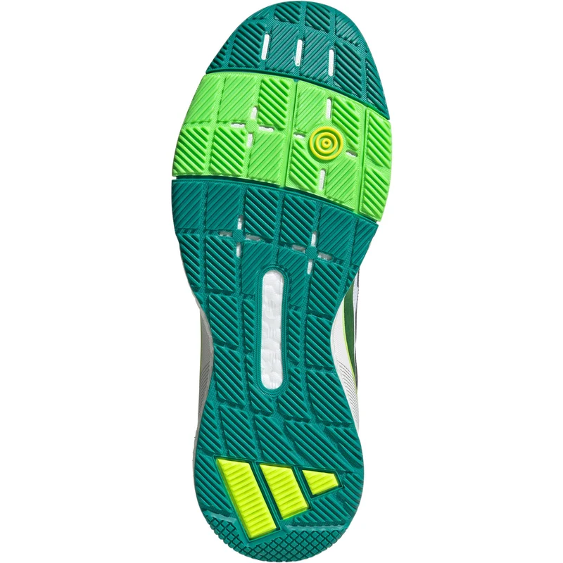 Adidas Padelschoen Crazyquick Boost Padel Heren Wit Groen